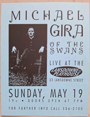 Michael gira volantino da - michael,