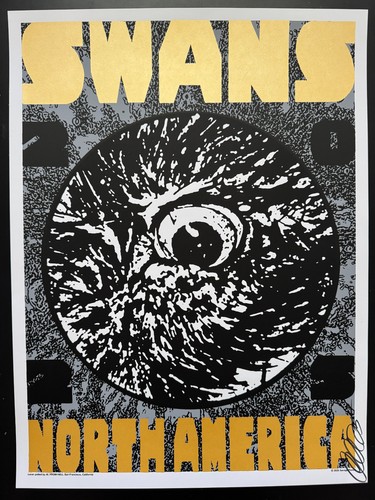 Poster swans north - poster, american