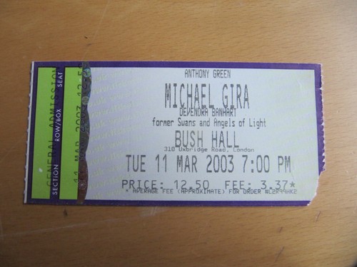 Michael gira bush - -,