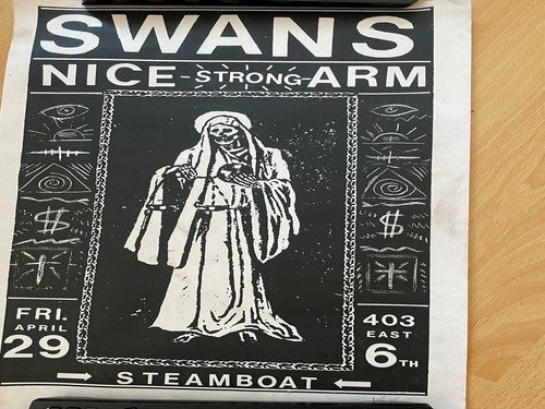 Swans michael gira poster - michael,