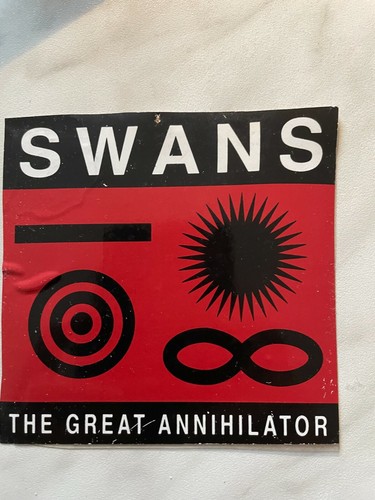 Swans original sticker - swans,