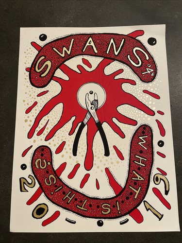 Poster stampa artistica swans - stampa,